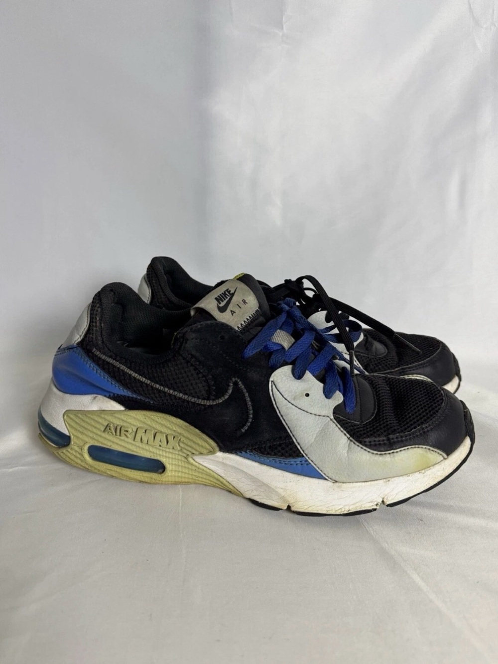 Nike Air Max Excee  Shoes Black/Gray/Blue (DQ3993-002) Men’s Size 9.5 Sneakers